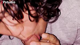 Stepsister Frida Gives Sensual Blowjob And Swallows Cum