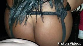 Workout turns into intense bareback menage