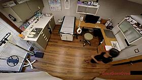 Mandatory Physical for Cute Student Yesenia Sparkles by Doctor Tampa