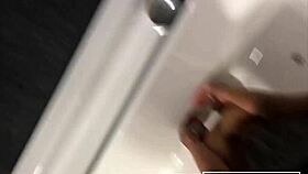 Urine slave asian teen 18+ ladyboy sugas bound in a bath tub