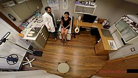 Mandatory Physical for Cute Student Yesenia Sparkles by Doctor Tampa