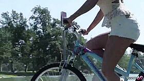 hey, blonde with saggy tits and big ass picked up for hard fuck and squirt! 😜