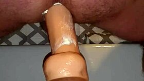 narrative of quick dildo toy session