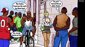 I’m a white slut teacher craving interracial action