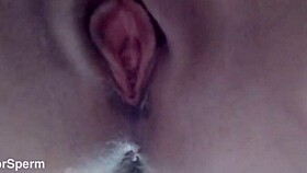 amateur babe masturbates pink pussy while stepdad's next door with friends