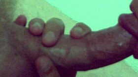 haze performs closeup slow motion cock sucking