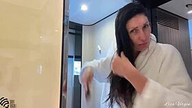 Feeling Wild on Luxury Yacht with Morning Solo Play