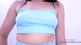 Captivating brunette beauty gets fucked at a modeling audition by uncle