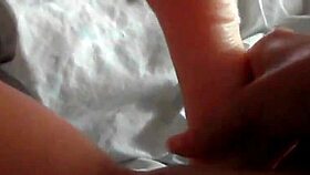 Enjoying New Dildo With Intense Blowjob!