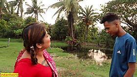 Wow, beautiful village girl in hardcore sex with clear audio!