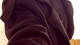 After Work, Solo Fantasy Masturbation About Girlfriend Wife in Garage