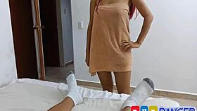 Culo grande mexicano hermanastra 18 cojiendo casero y desatando pasion!