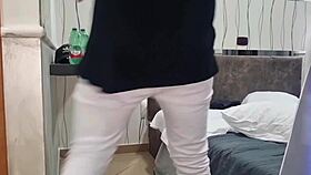 Look at this sexy Italian guy jerking off with dirty talk