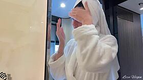 Feeling Wild on Luxury Yacht with Morning Solo Play