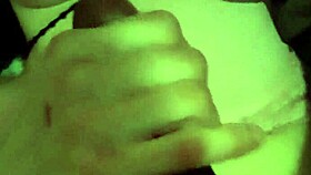 she's sucking that monster cock 😈