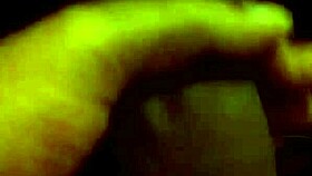 Intense cumshot explodes while i stroke my big cock in bold action