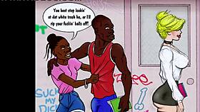 I’m a white slut teacher craving interracial action