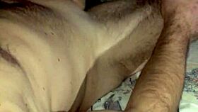 i jerk huge cock at night