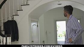 Hot Stepdaughters Hannah Grace & Madi Collins Crave Car