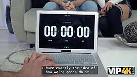 Vip4k Sex Timer Tricks Blondie And Her Bf