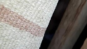 i spy on my stepsister in the barn during her private moment