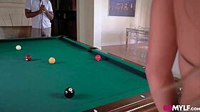 Tucker Steven's Billiards Milf Fuck with Blonde Cowgirl