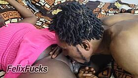 Big ass aunty came home late from the club to fuck my long dick