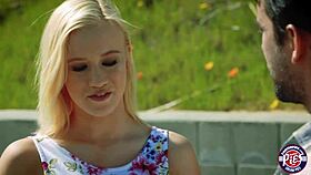 bailey, that hottie lady, rewards the guy with some hard sex