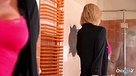 Milf Boldly Seduces Guy In Shower