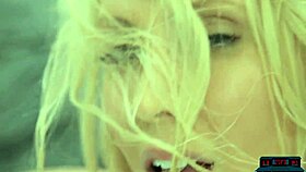 Amazing Big Boobs Blonde Milf Strips Teasingly For Dream Date