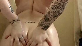 Tomboy Striptease and Bathtub Orgasms