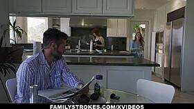 Hot Stepdaughters Hannah Grace & Madi Collins Crave Car