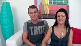 black guy fucks mature housewife emily devine hard, impregnating her in front of cuck!