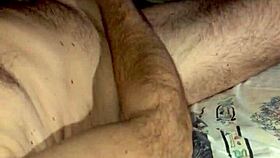 i jerk huge cock at night