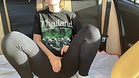 Milf Squirts Publicly In Stranger's Car Backseat