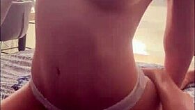 Amateur's first real sex unfolds beautifully