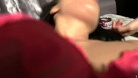 horny latina in pink lingerie wants fucked hard 😈