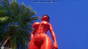 Serenia lives her wild solo life, fucking big tits and ass anally