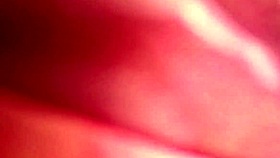 I give aunty handjob to boyfriend's cock in dorm.