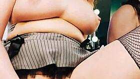 wet solo squirt and anal play?