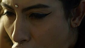 Fucking with a dick in my mouth while teasing and massaging.