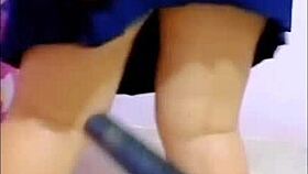 After Beers, I Spy Mexican Student Masturbating, Punish Her with Assfucking and Creampie After Classes