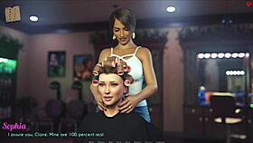 Wife And Stepmother Play A Game Together