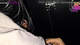 My wife reveals the guy's 25cm cock at the party blowjob session