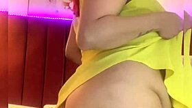 Mature BBW in the Kitchen