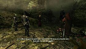 Nonkh plays Skyrim with a friend like these.