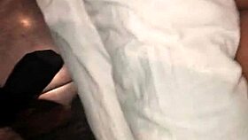 Big-titted Dominican gives handjob and oral