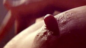 Cum Lands on My Tits Before Dildo Play in Homemade Milf Scene