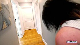 Inked Brunette Hottie Phoenix Rae Fingers Pussy And Sucks Hard Cock