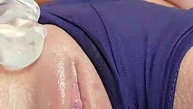 joy stepsister dances athletically in the bedroom